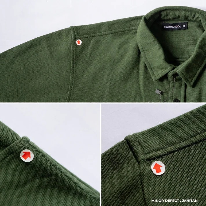 Minor Defect Pique Shirt Short Sleeve - Image 3